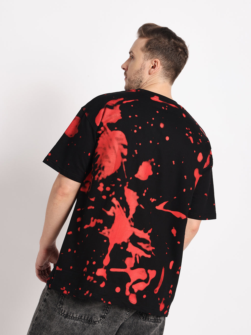Red-Black Chaos Splatter