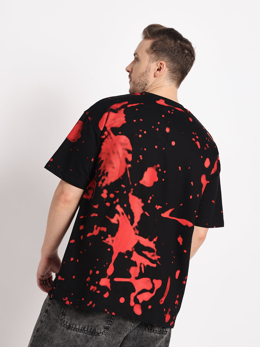 Red-Black Chaos Splatter
