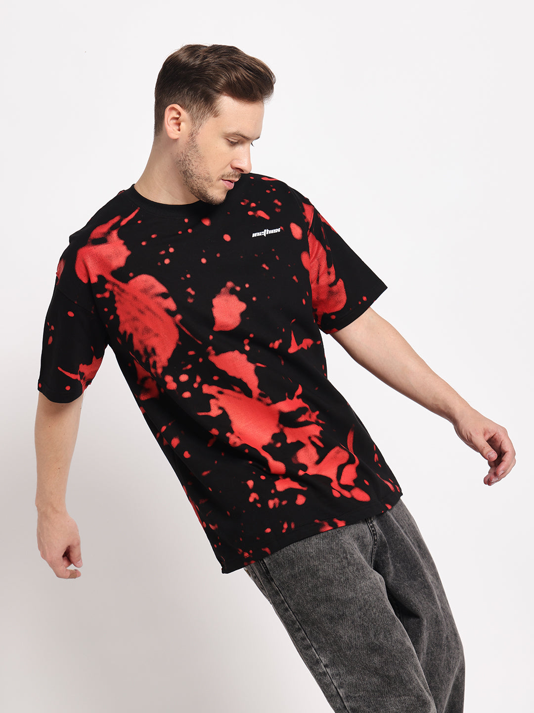 Red-Black Chaos Splatter