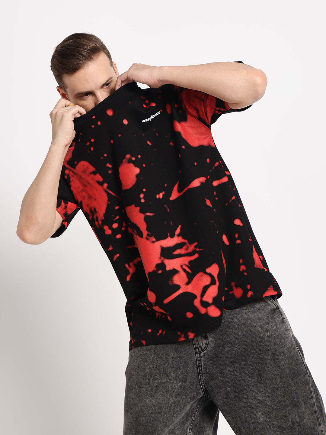 Red-Black Chaos Splatter
