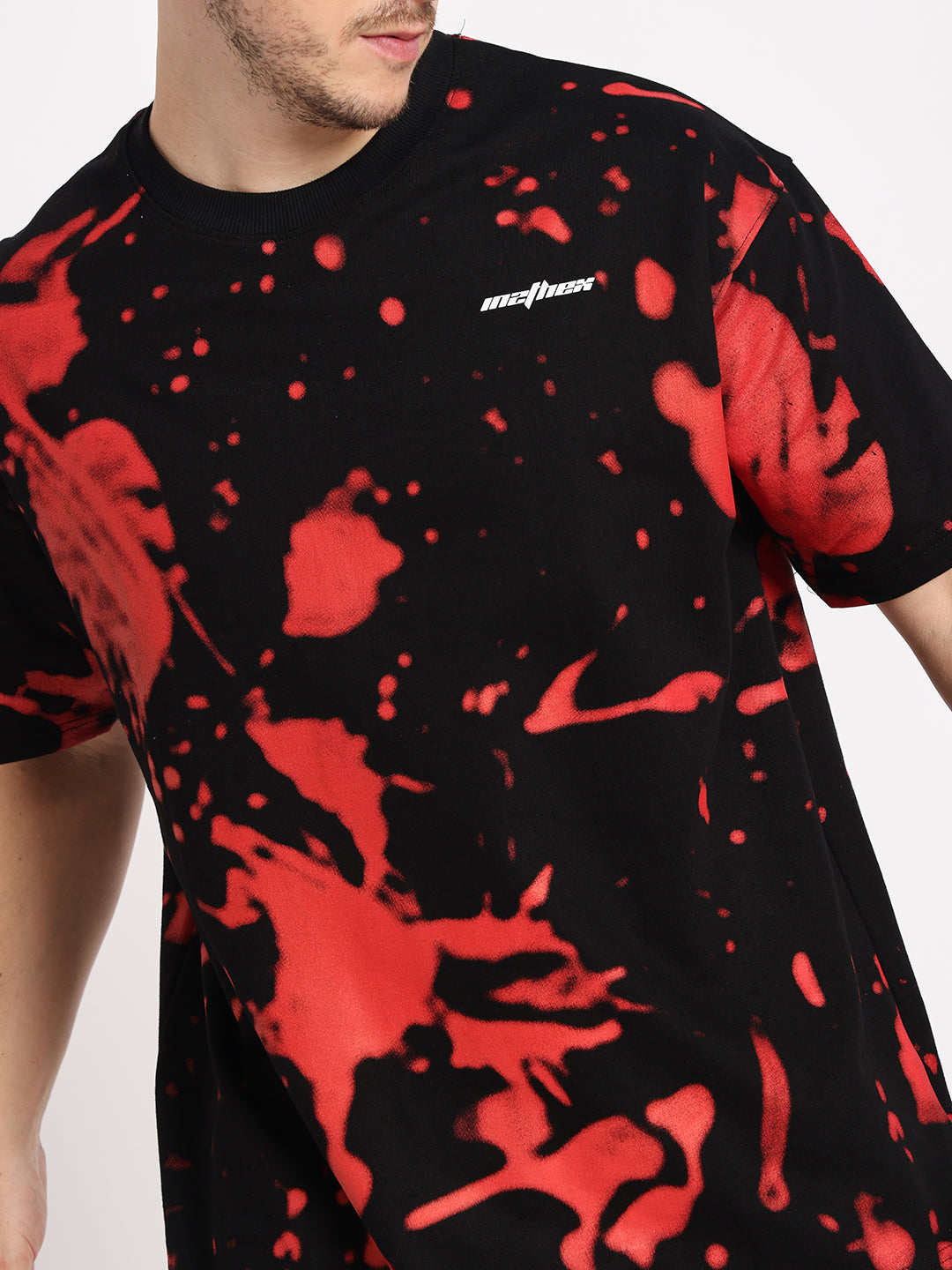 Red-Black Chaos Splatter