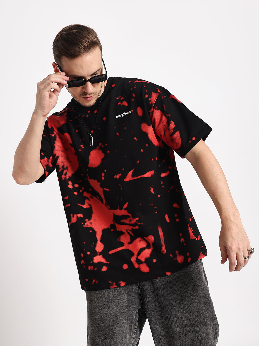 Red-Black Chaos Splatter
