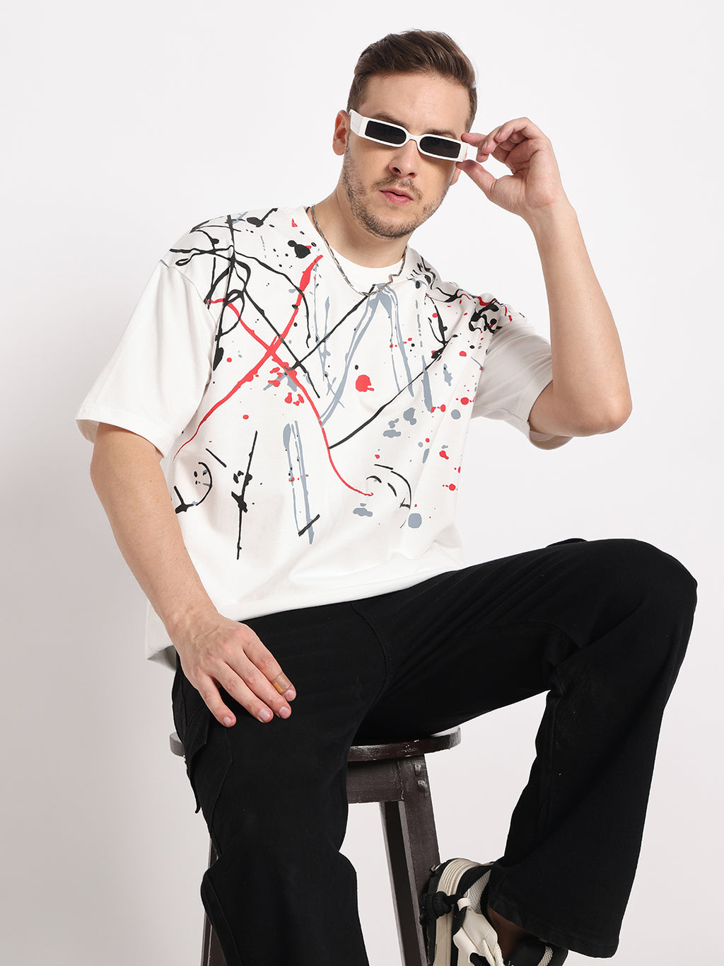 Paint Splatter X Tee