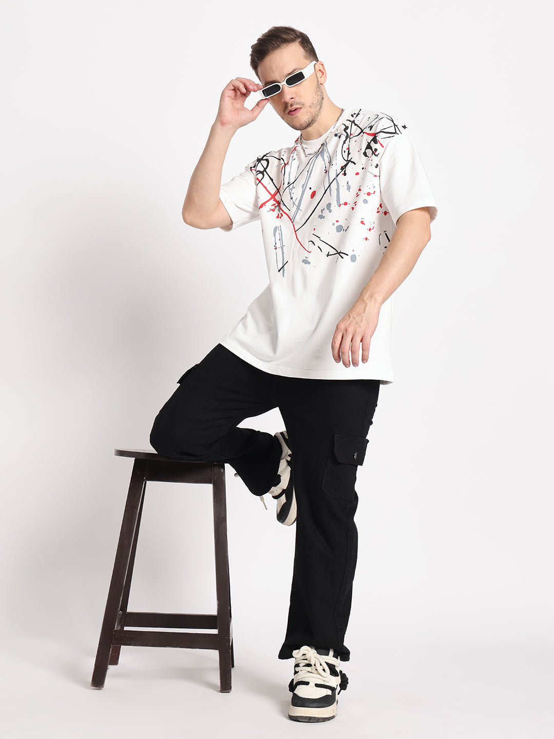 Paint Splatter X Tee