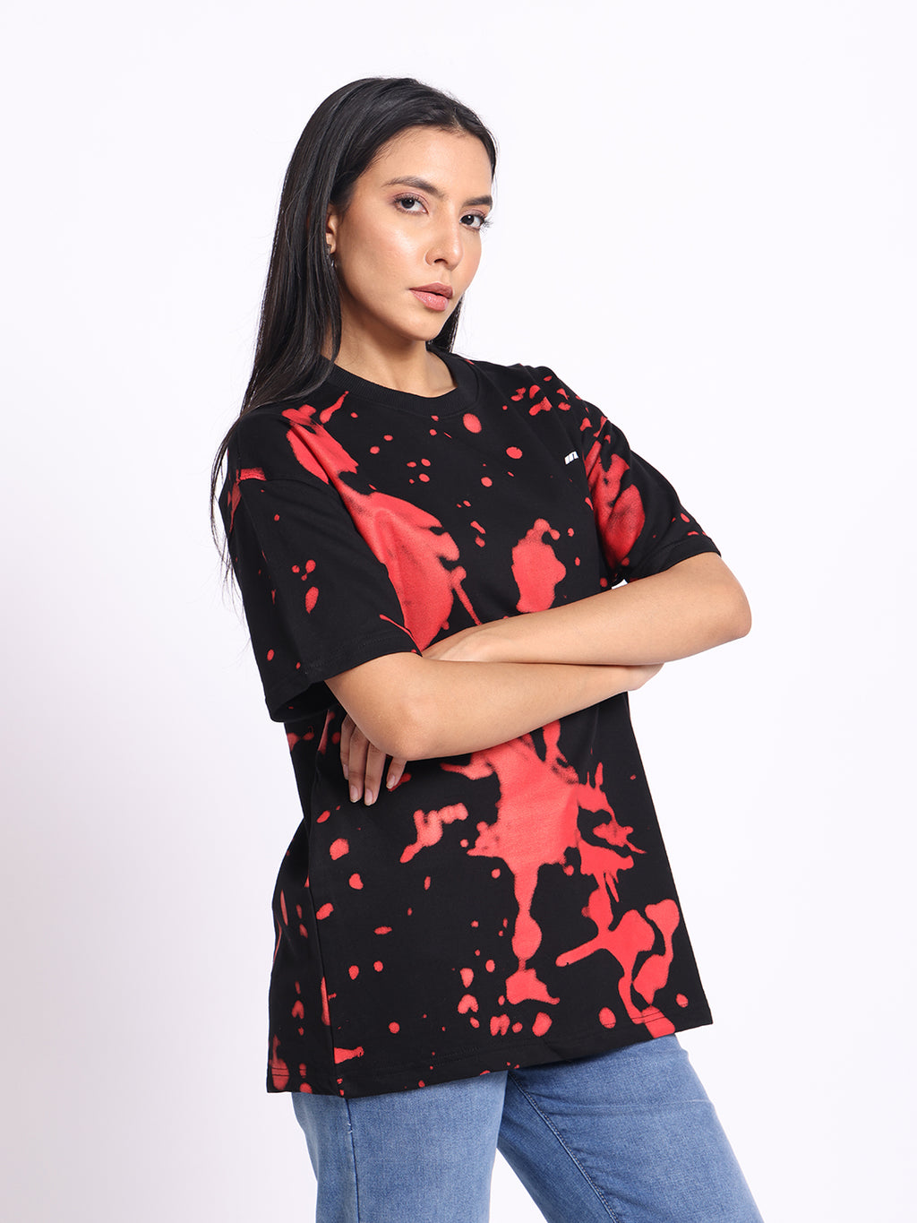 Red-Black Chaos Splatter