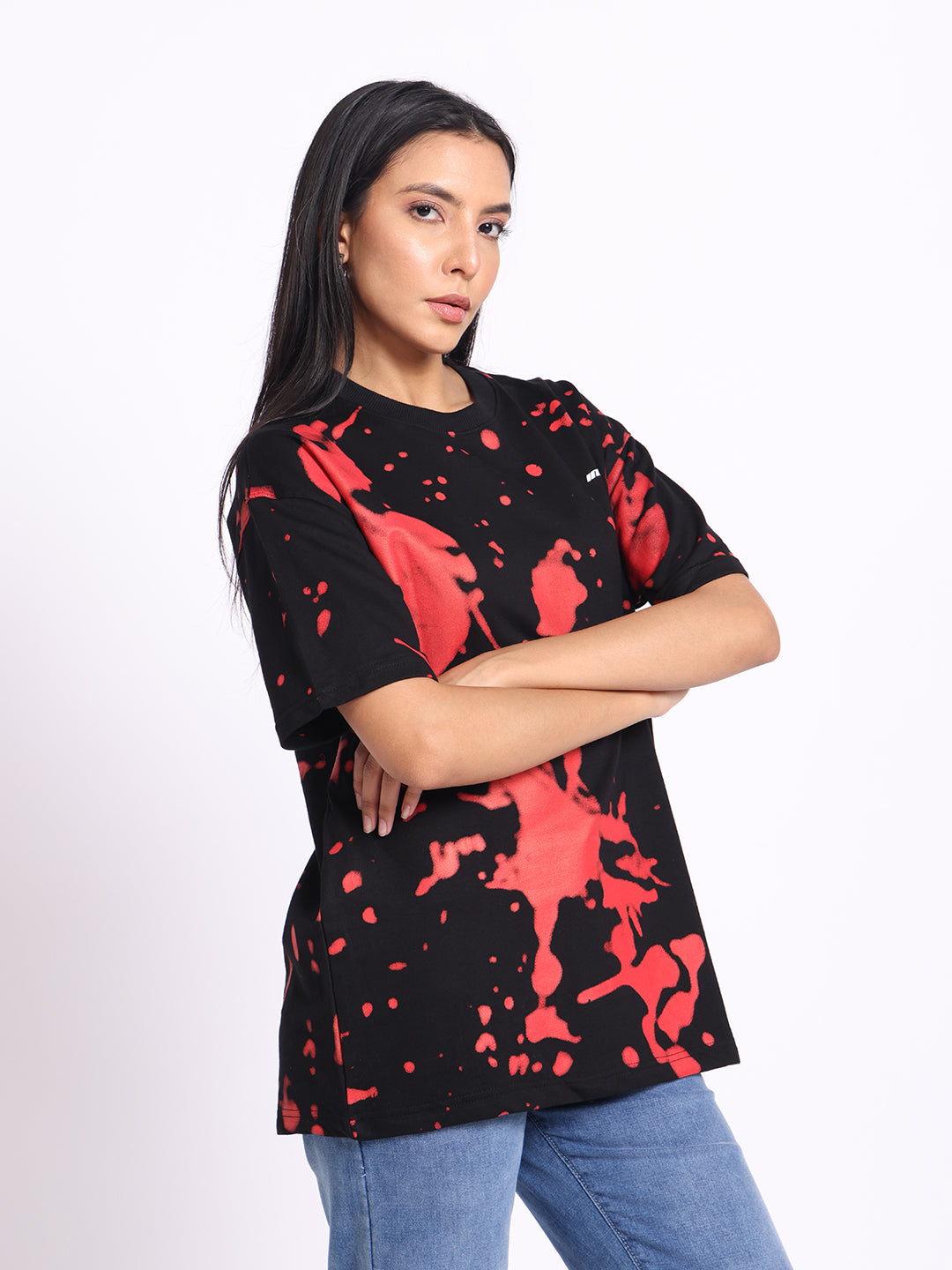 Red-Black Chaos Splatter
