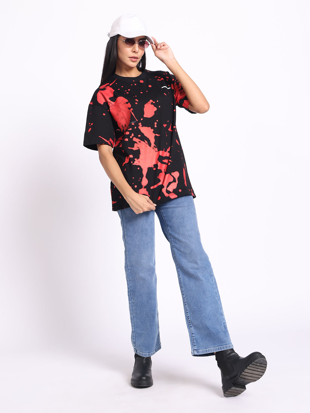 Red-Black Chaos Splatter